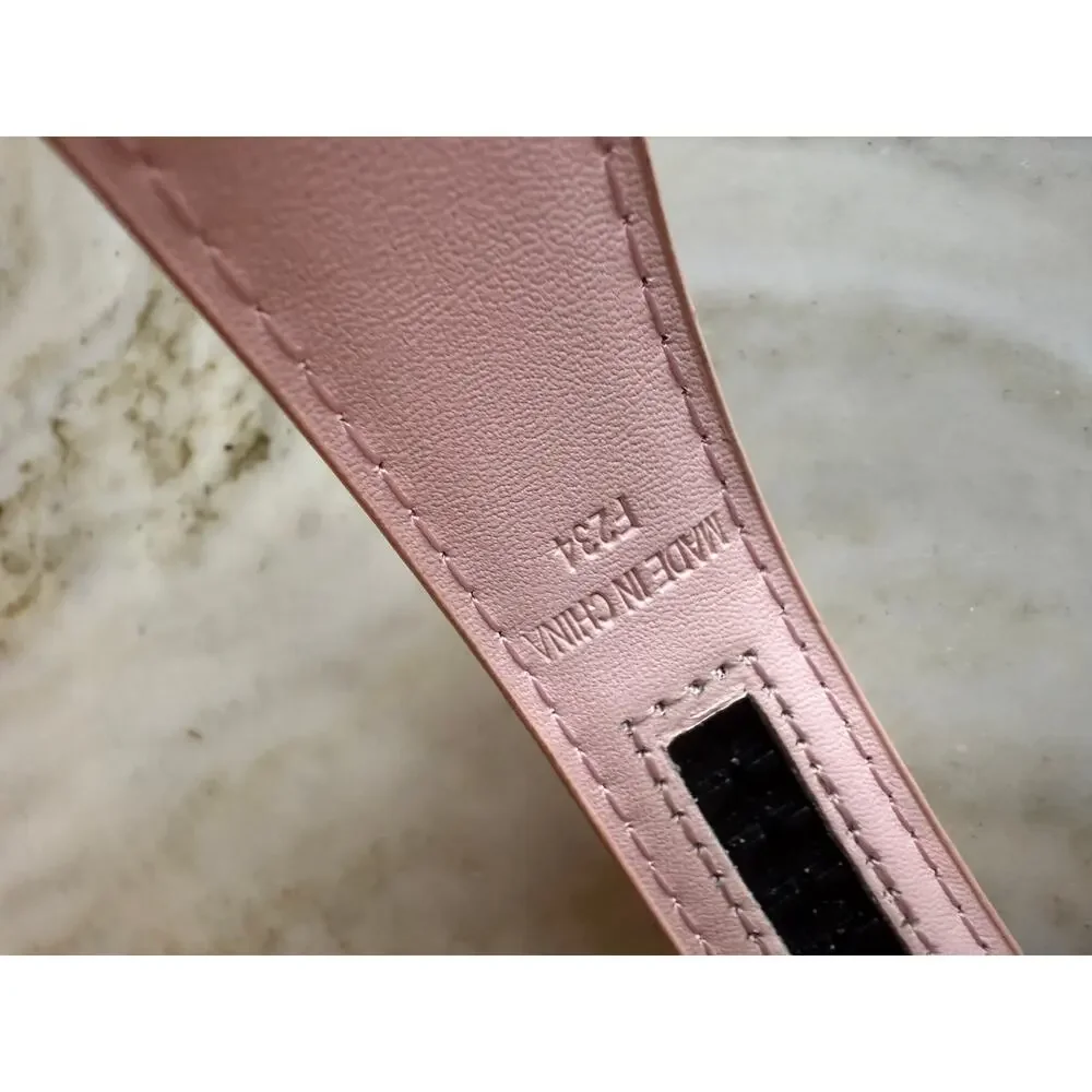 Mission Belt Kids Adjustable Leather Belt Girls Pink